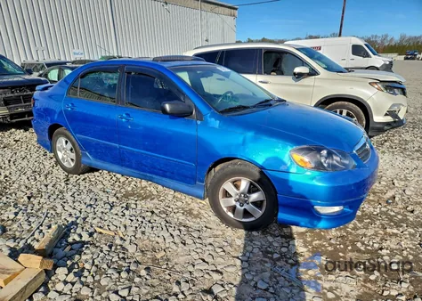 2008 Toyota Corolla Ce from USA, damaged, VIN 2T1BR32E78C877580